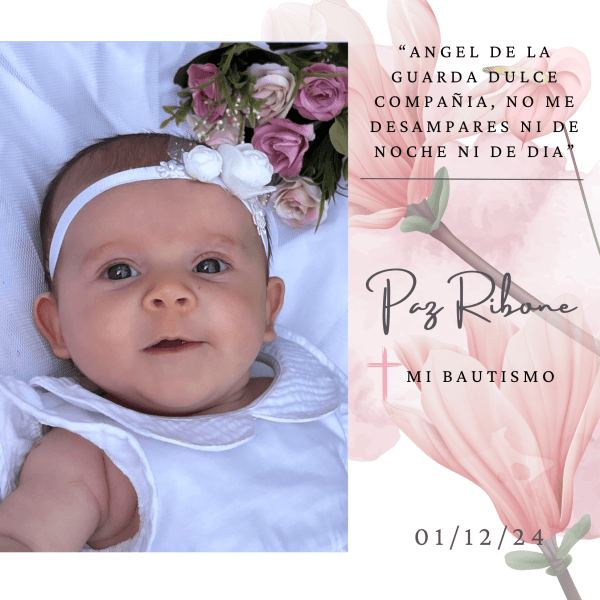Tarjeta invitación estática Rosita Rococo
